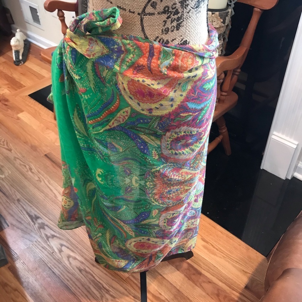 🧣D&Y Multi Pattern Oversized Scarf - Picture 2 of 4